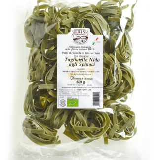 TAGLIATELLE NIDO VERDI BIO 500 gr.