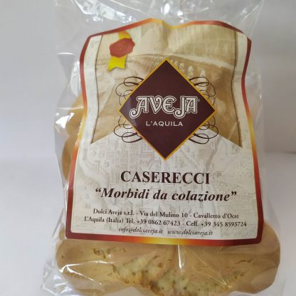 CASERECCI MORBIDI DA COLAZIONE  400 gr./ml.