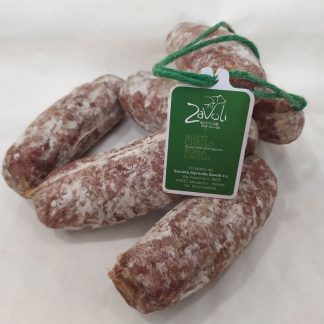 SALSICCIA STAGIONATA RUSTICA 100 gr.