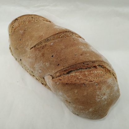 PANE MONTANARO SEMINTEGRALE BIO CON SEMI 600 gr./ml.