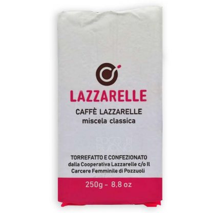 Caffè Lazzarelle macinato miscela classica 50% arabica e 50% robusta