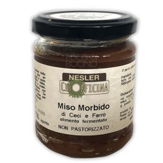 miso morbido di ceci e farro